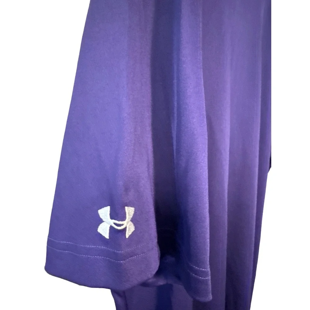Under‎ Armour Purple Performance Athletic Shirt Large Tall Mens Large NWT Active